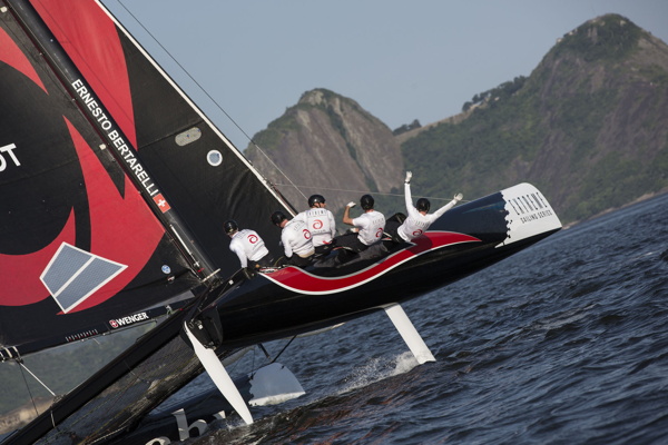 ESS in Rio - Alinghi in Front - Photo  Lloyd Images