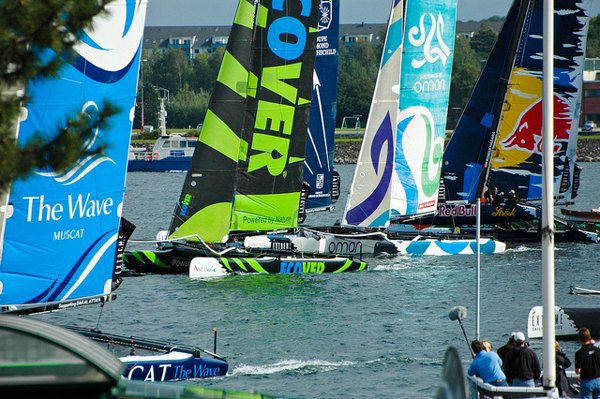 Extreme Sailing Series 2010 - Kiel - Photocopyright: Raoul Kbler