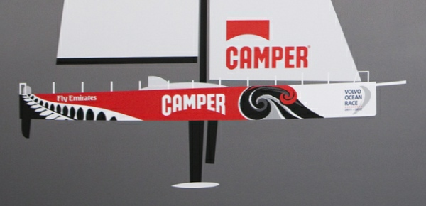 12 April 2010 - Camper, the Spanish-based international footwear brand, announced today that it will compete in the Volvo Ocean Race in 2011-12. The campaign will be run by Emirates Team New Zealand - Photocopyright: Nico Martinez