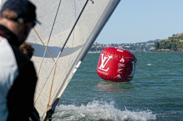 Louis Vuitton Trophy Auckland, New Zealand, March 2010. First day on the water training with Synergy Russian Sailing Team- Photo  Paul Todd/outsideimages.co.nz