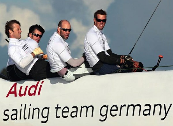 Audi Sailing Team Germany - Extreme Sailing Series 2010 - Kiel - Photocopyright: Sascha Klahn/Audi Sailing Team Germany