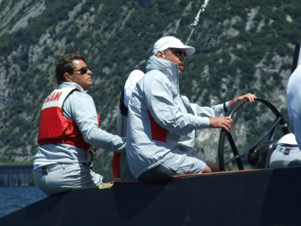 RC44 Malcesine 2009 - Larry Ellison - Team BMW-Oracle - Photocopyright: SailingAnarchy.de