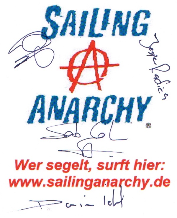 Autogrammkarte SA.de-Nr.01, Photocopyright: Sailinganarchy.de