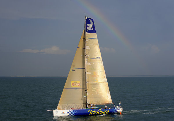 Telefonica Blue - Leg 2 - Cochin,  Photocopyright: Rick Tomlinson/Volvo Ocean Race