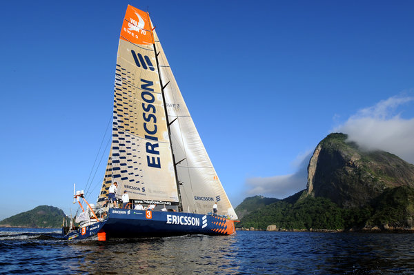 ERICSSON 3 erreicht Rio  - Photocredit: Dave Kneale/Volvo Ocean Race