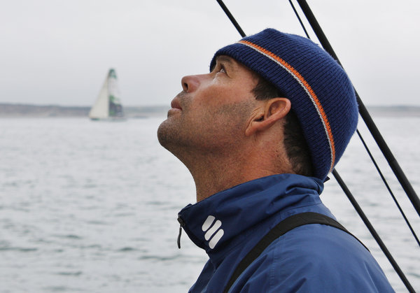 Torben Grael und Green Dragon vor der dnischen Westkste - credit: Guy Salter/Ericsson 4/Volvo Ocean Race