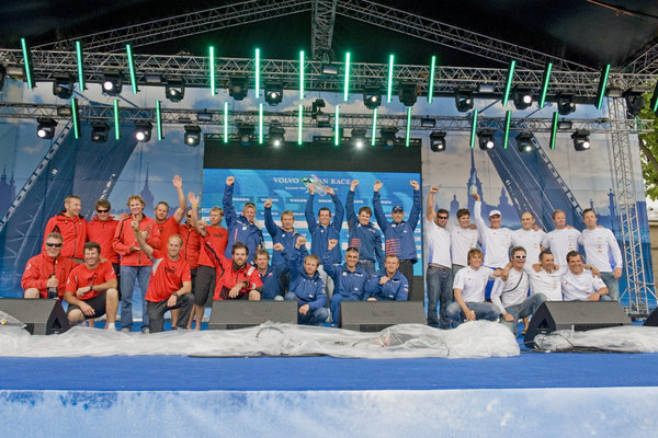 Volvo Ocean Race overall public prize giving in St Petersburg - Photo: Rick Tomlinson/Volvo Ocean Race