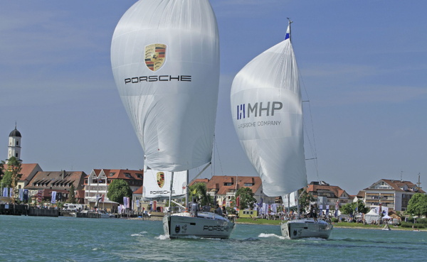Porsche und MHP; Foto: Andy Heinrich / MRG