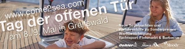 Hier klicken und direkt zum Come3Sea Event nach Greifswald