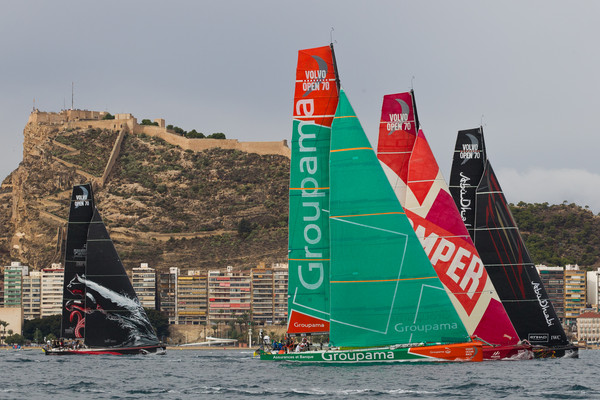 The start of the Iberdrola In-Port Race in Alicante - Photocredit: IAN ROMAN/Volvo Ocean Race  