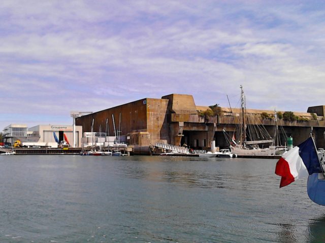 Lorient - Groupama Basis und U-Boot Bunker - Photo © S. Rausch