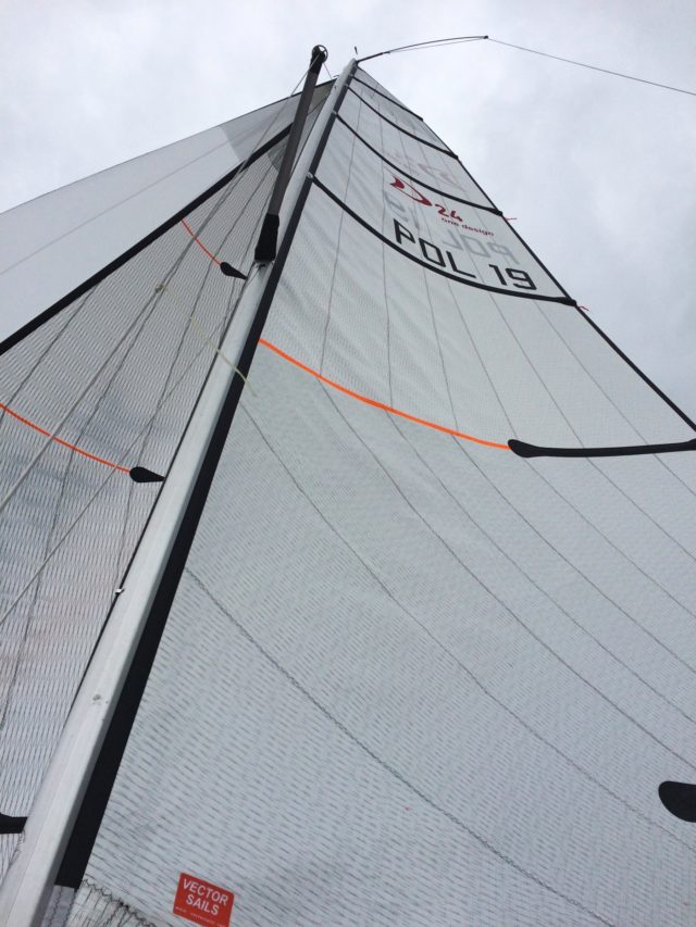 Vollzeug auf 50+ - neues Groß von Vector Sails - Photo © SailingAnarchy.de 2019